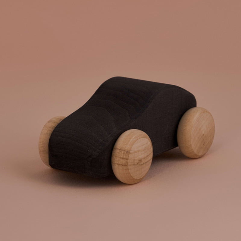Wooden Rainbow Car